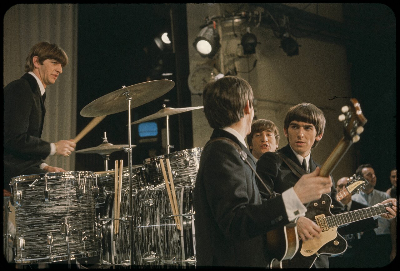 The Beatles, The Ed Sullivan Show on stage