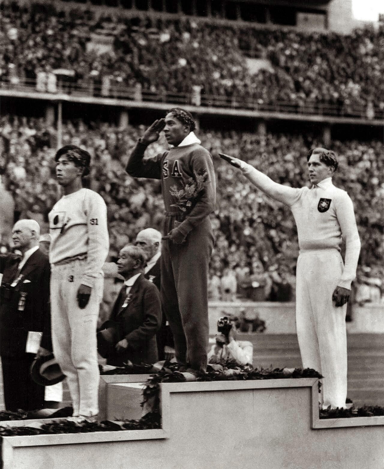Jesse Owens Salute