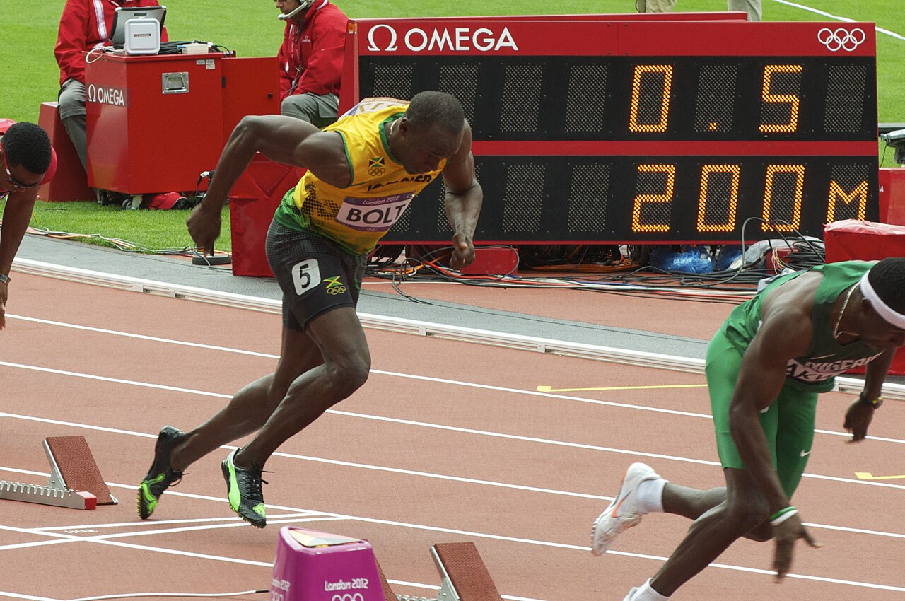 Usain Bolt 2012 Olympics start