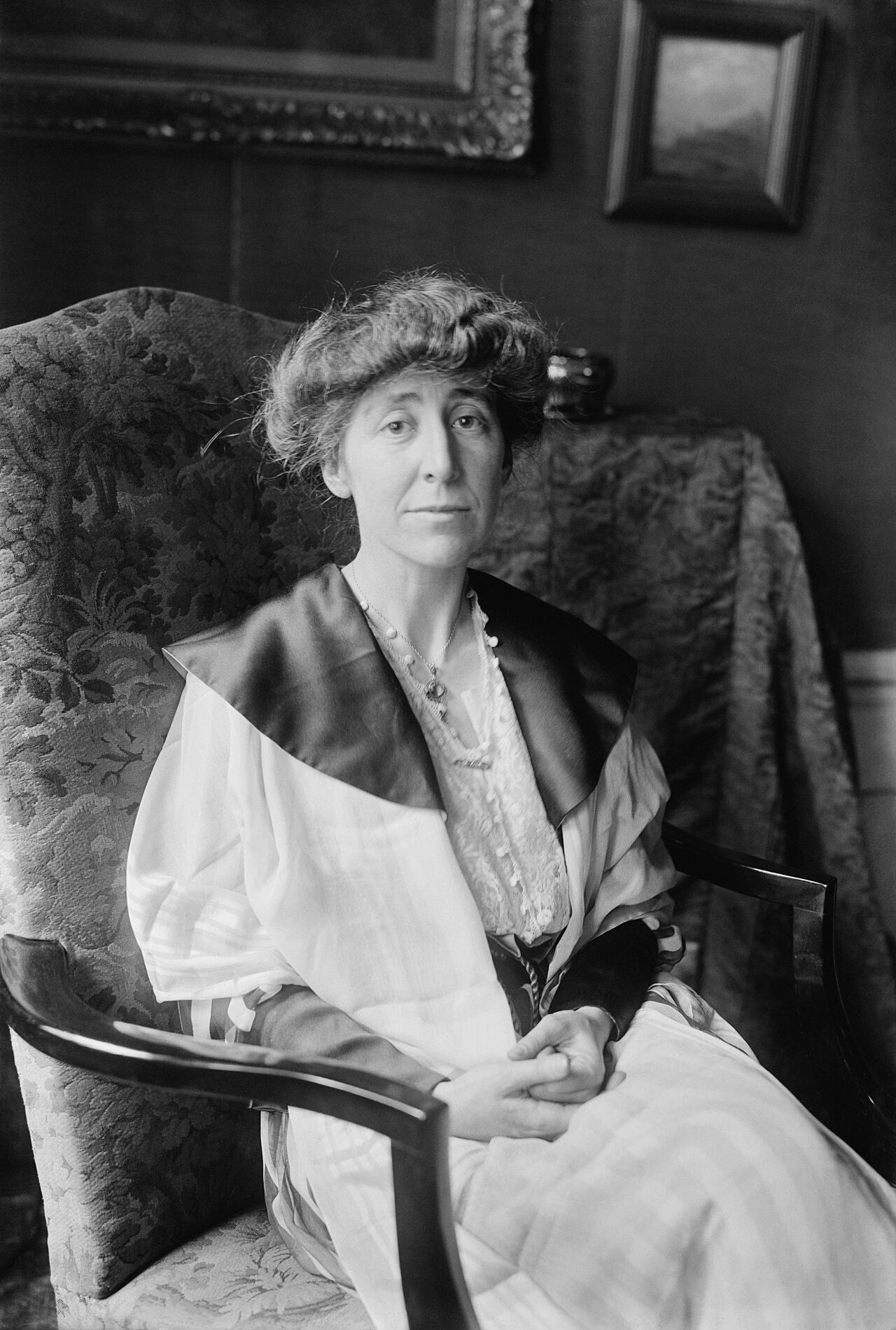 Jeannette Rankin, Bain News Service, facing front