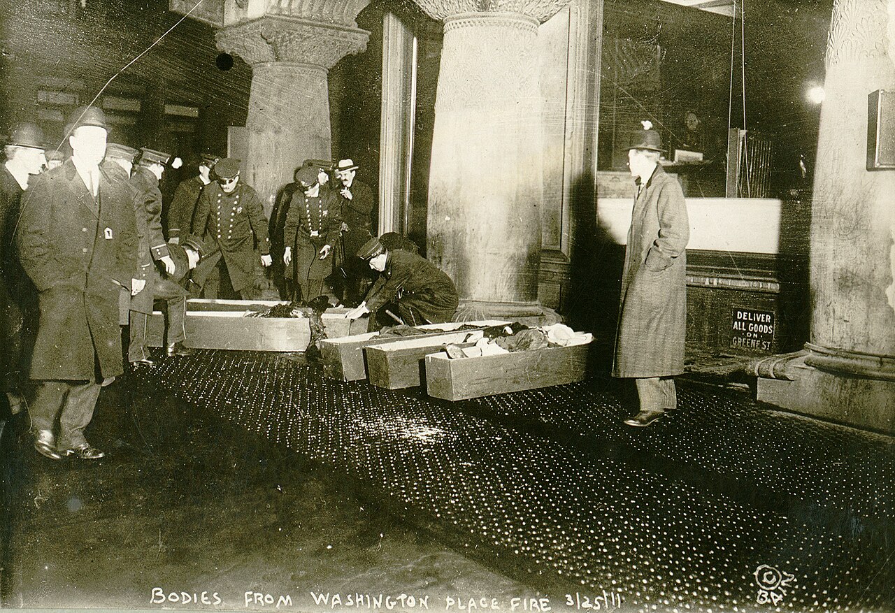 Triangle Shirtwaist coffins