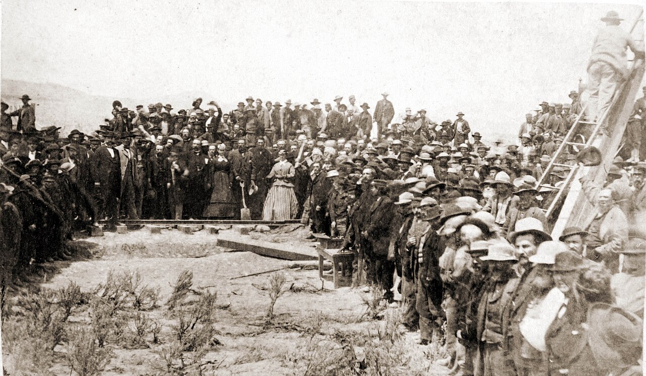 Promontory Utah 10 May 1869