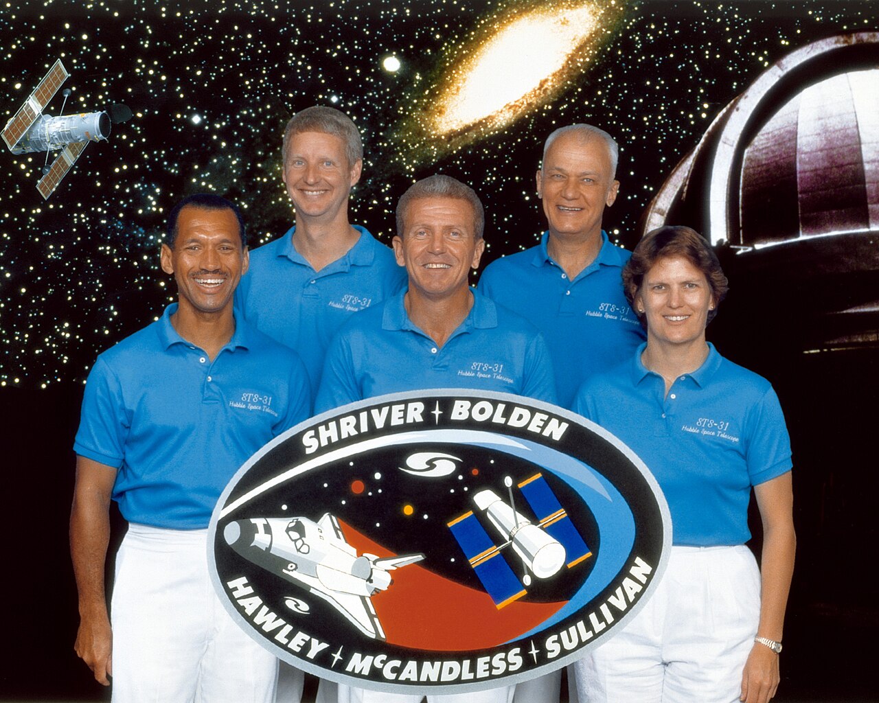 Sts-31 crew