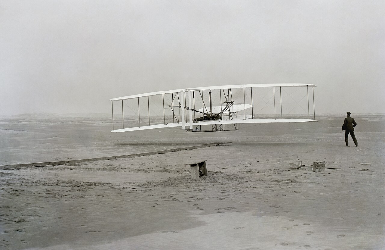 First flight2