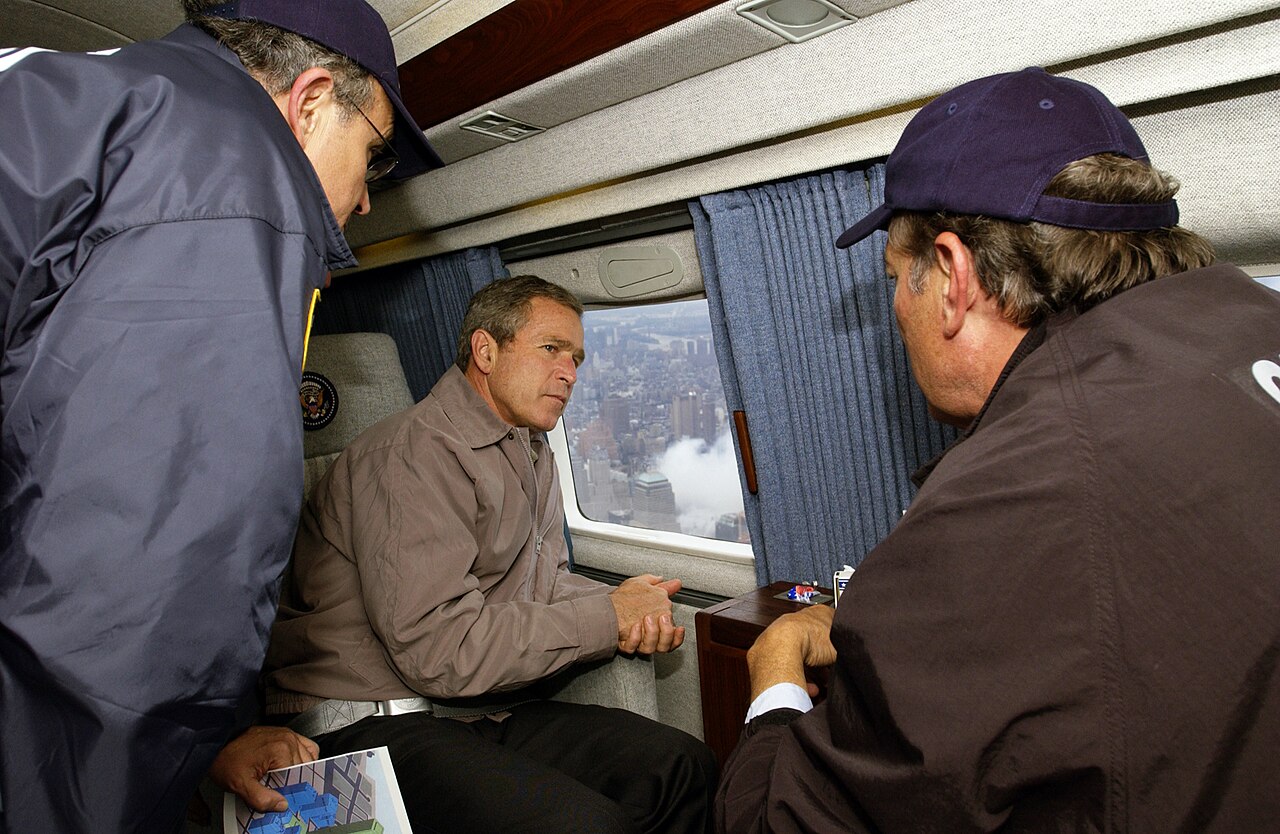 President George W. Bush at Ground Zero